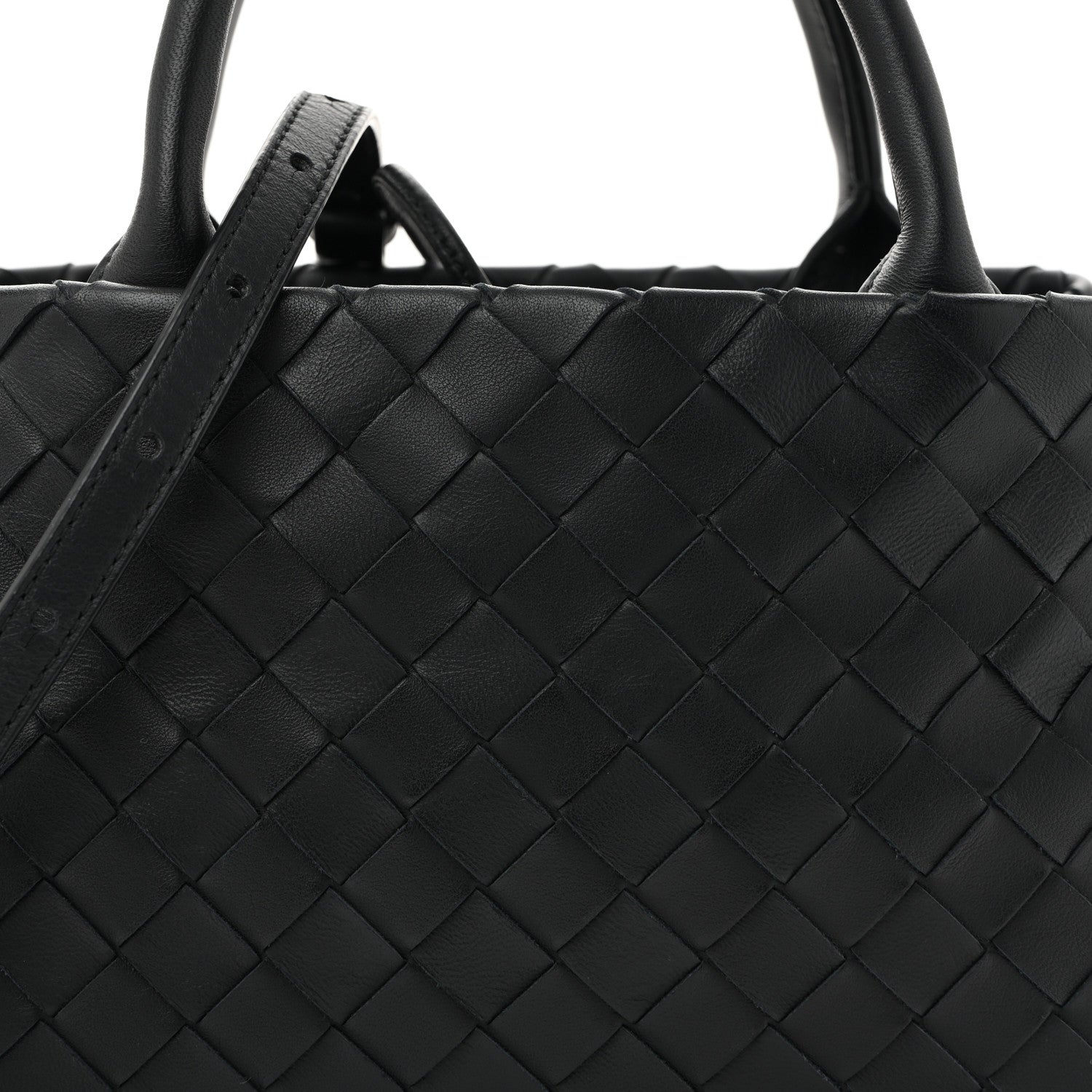 Bottega Veneta Nappa Intrecciato Small Tote Black 8 of 10