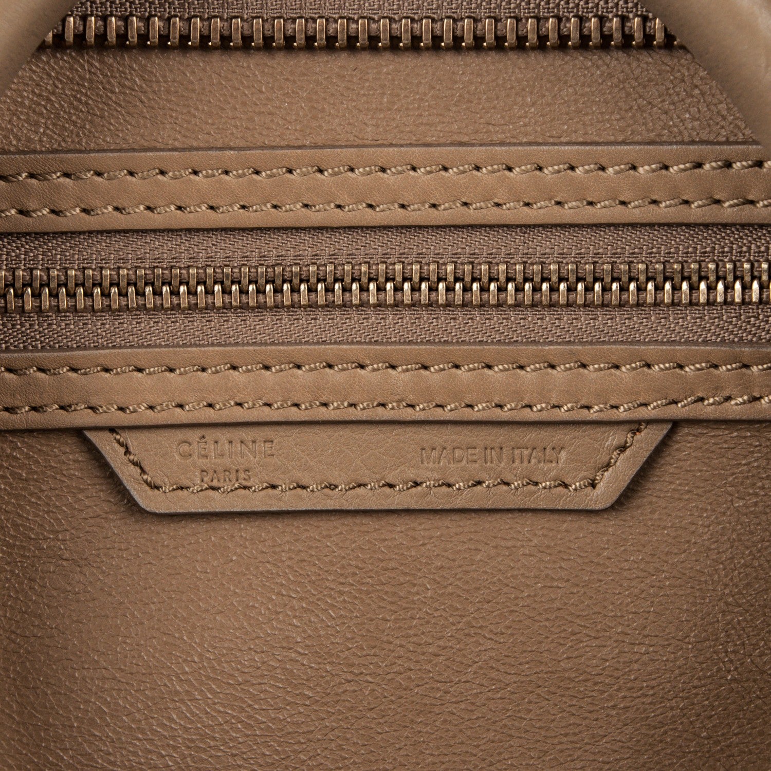 Celine Smooth Calfskin Mini Luggage Camel 6 of 7