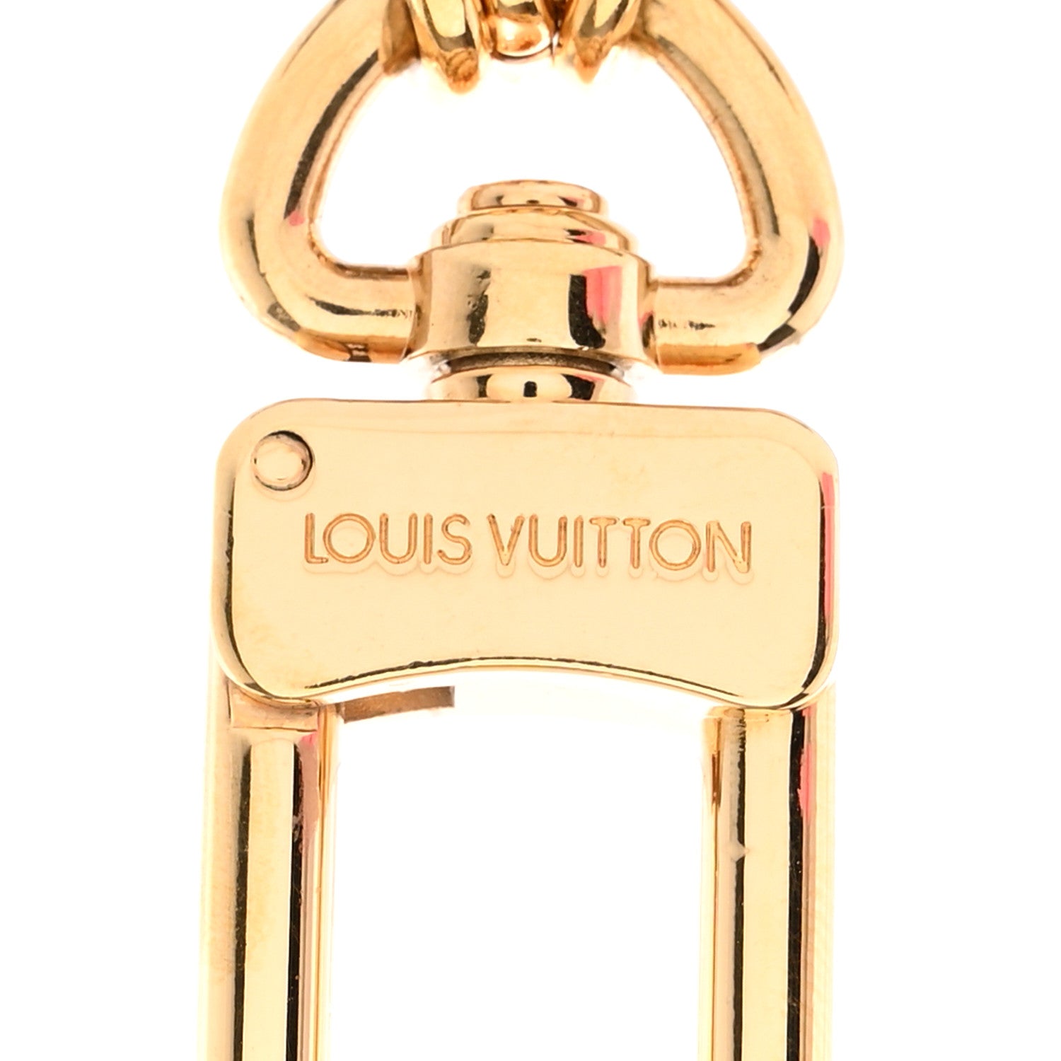 Louis Vuitton Insolence Bag Charm Gold 3 of 6