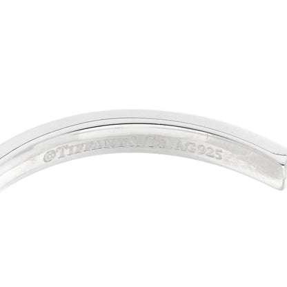 Tiffany Sterling Silver Narrow 1837 Cuff Bracelet 3 of 4
