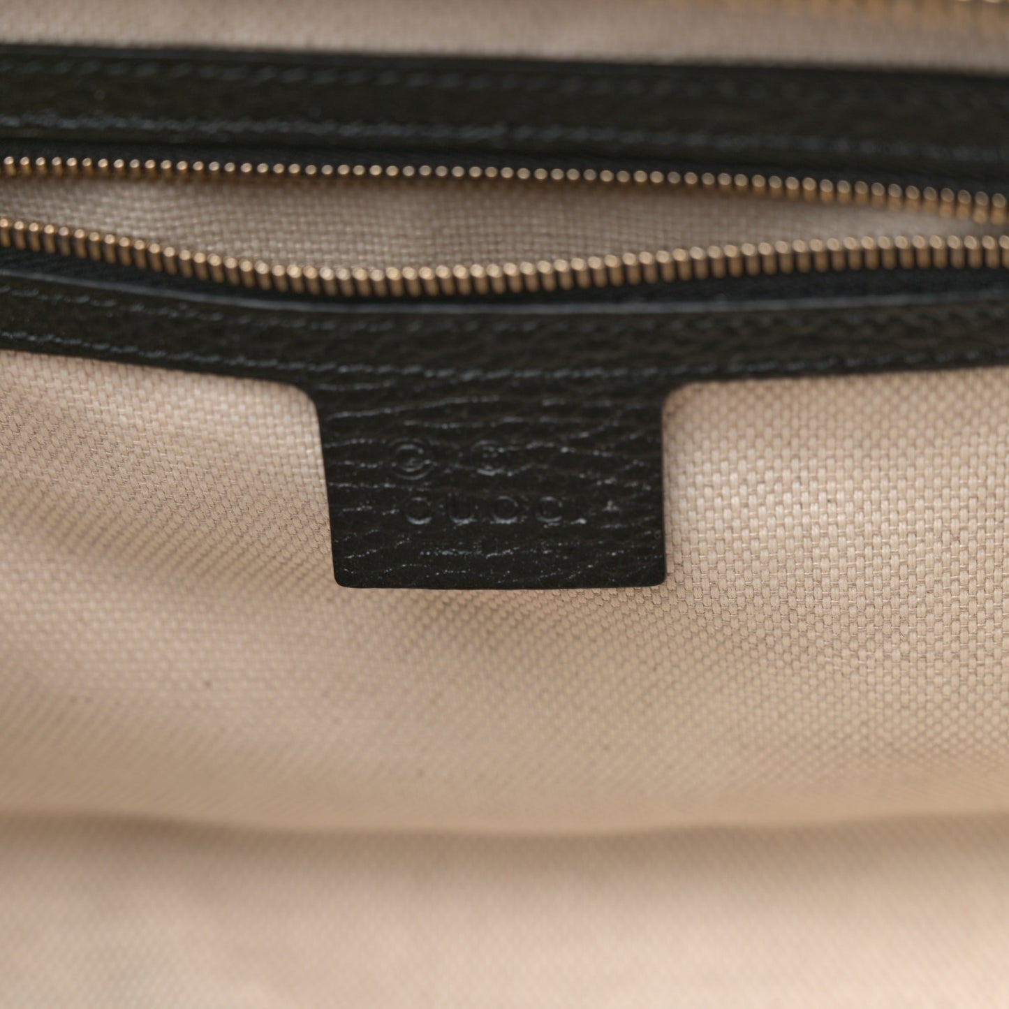 Pebbled Calfskin Medium Soho Top Handle Satchel Black