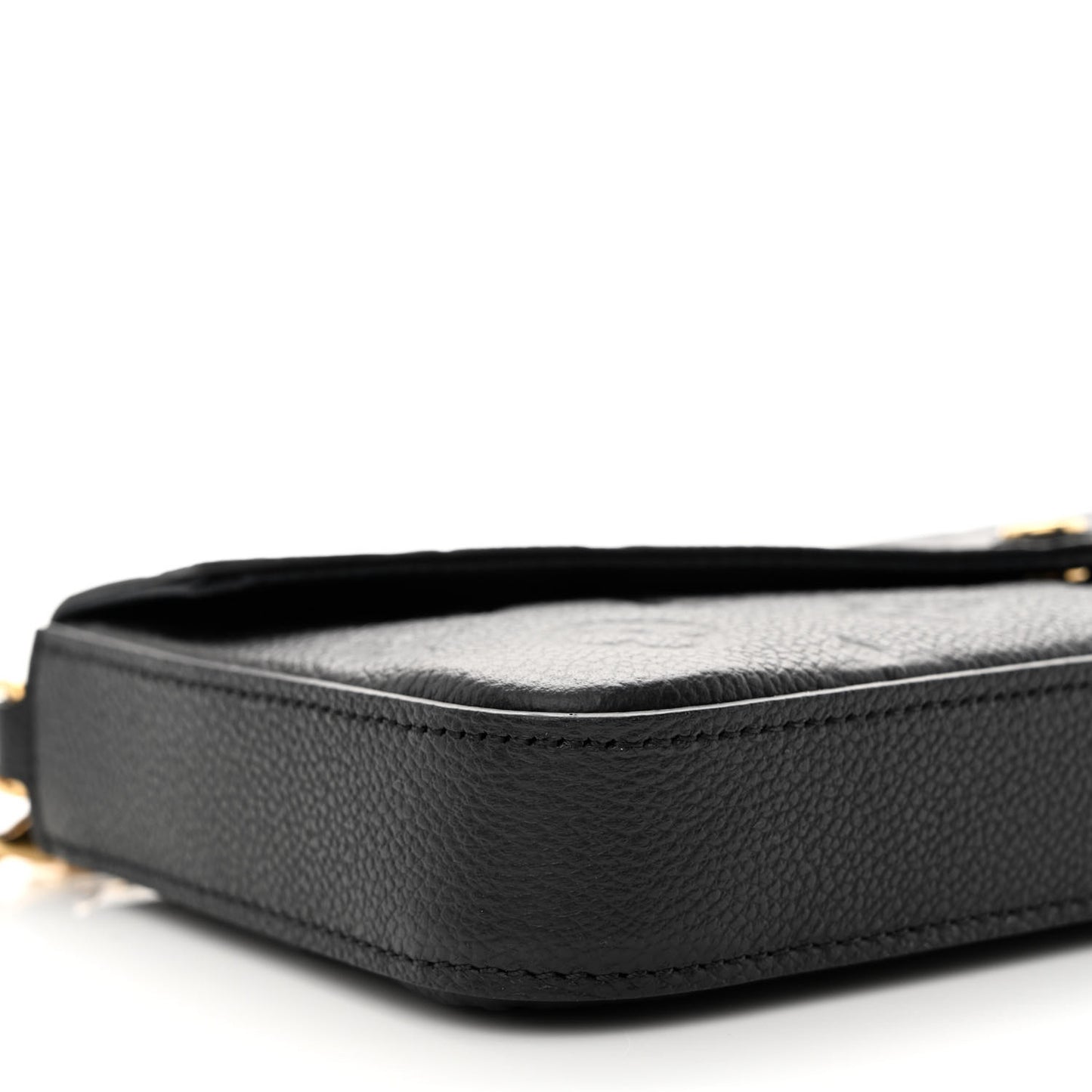 Empreinte Pochette Felicie Chain Wallet Black