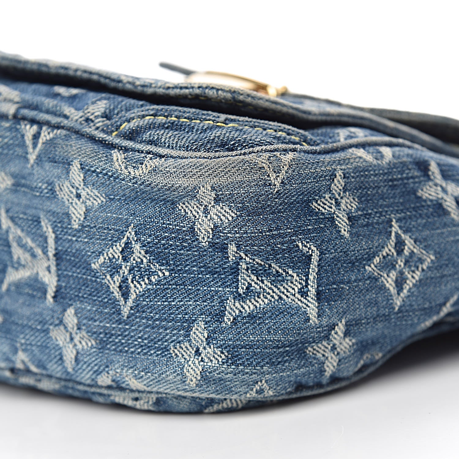 Louis Vuitton Denim Camera Bag Blue 11 of 11