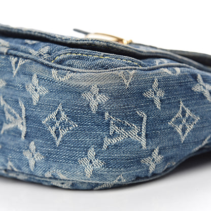 Louis Vuitton Denim Camera Bag Blue 11 of 11