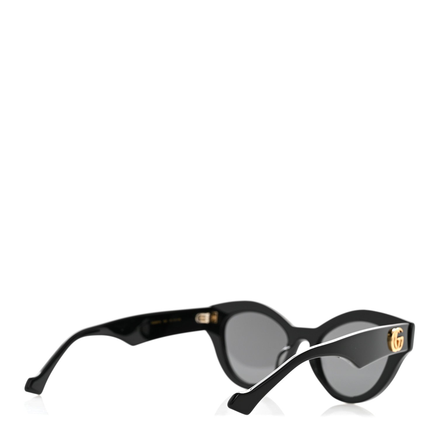 Gucci Acetate Cat Eye Sunglasses GG0957S Black 4 of 11