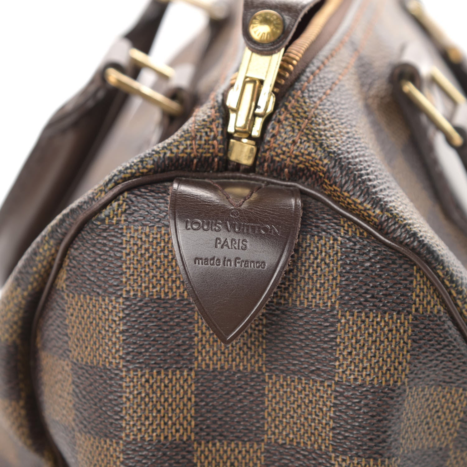 Louis Vuitton Damier Ebene Speedy 25 6 of 15