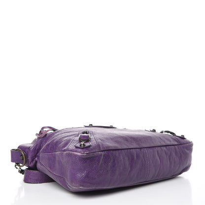 Balenciaga Agneau Classic Hardware Town Dark Violet 4 of 14