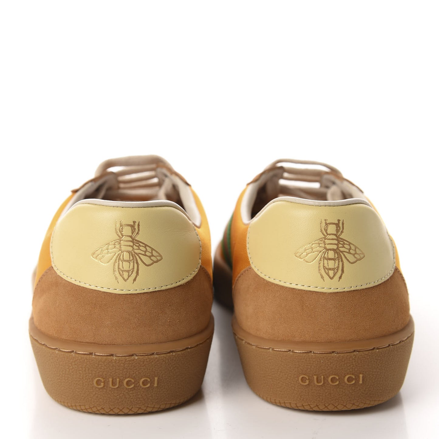 Nylon Calfskin Suede Web Mens G74 Sneakers 6.5 Crop Wildflower