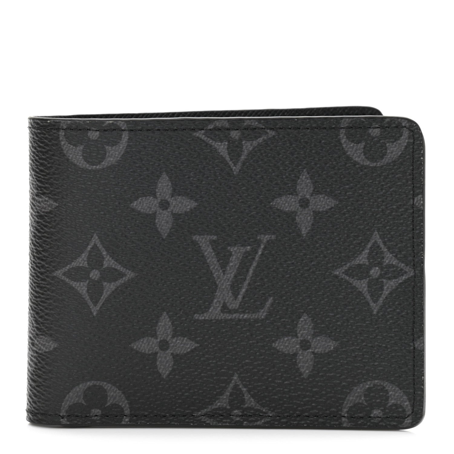 Louis Vuitton Monogram Eclipse Slender Wallet 1 of 8