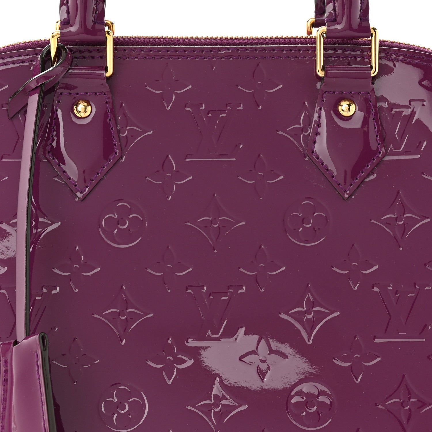 Louis Vuitton Vernis Alma MM Amethyste 7 of 12