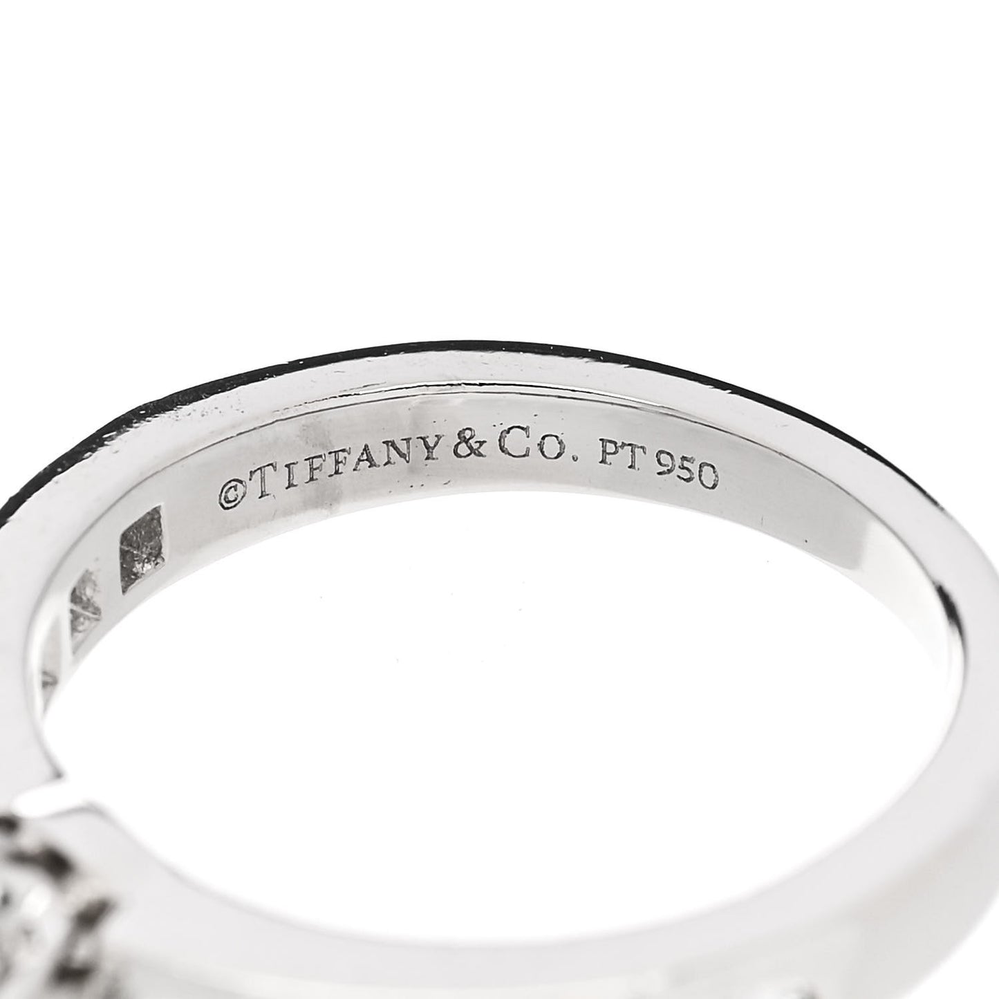 Platinum Diamond .99ct Channel-Set Engagement Ring 47 4.25