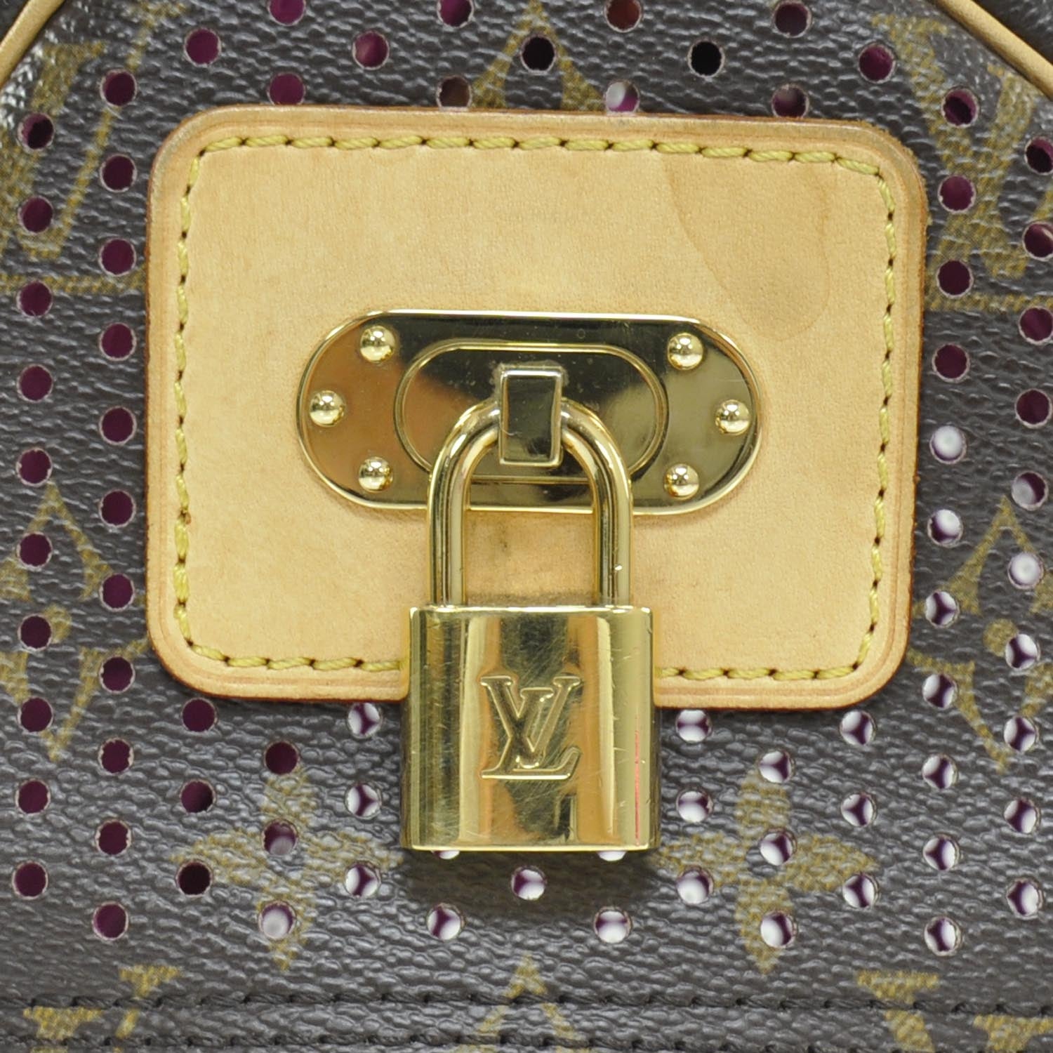 Louis Vuitton Monogram Perforated Speedy 30 Fuchsia 8 of 11