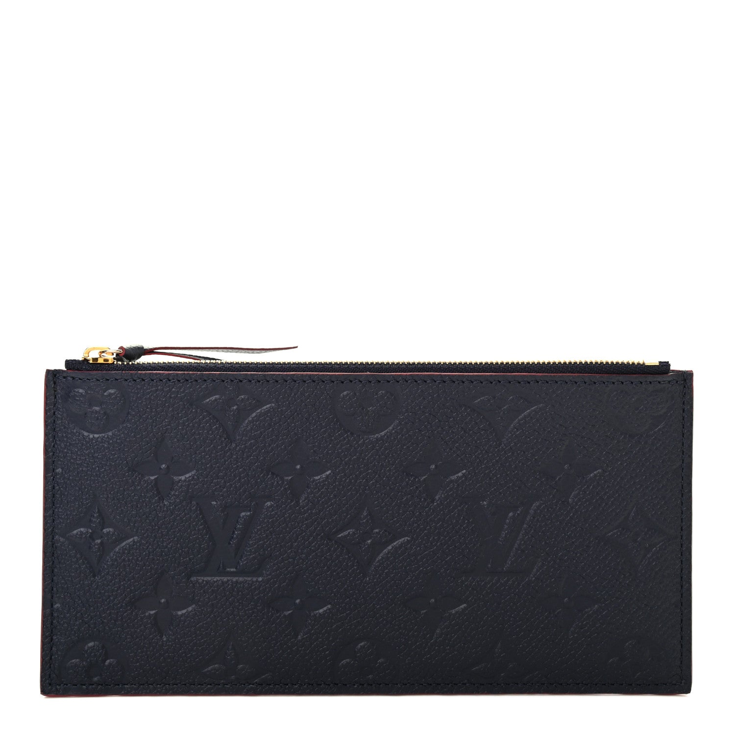 Louis Vuitton Empreinte Felicie Chain Wallet Zippered Insert Marine Rouge 1 of 6