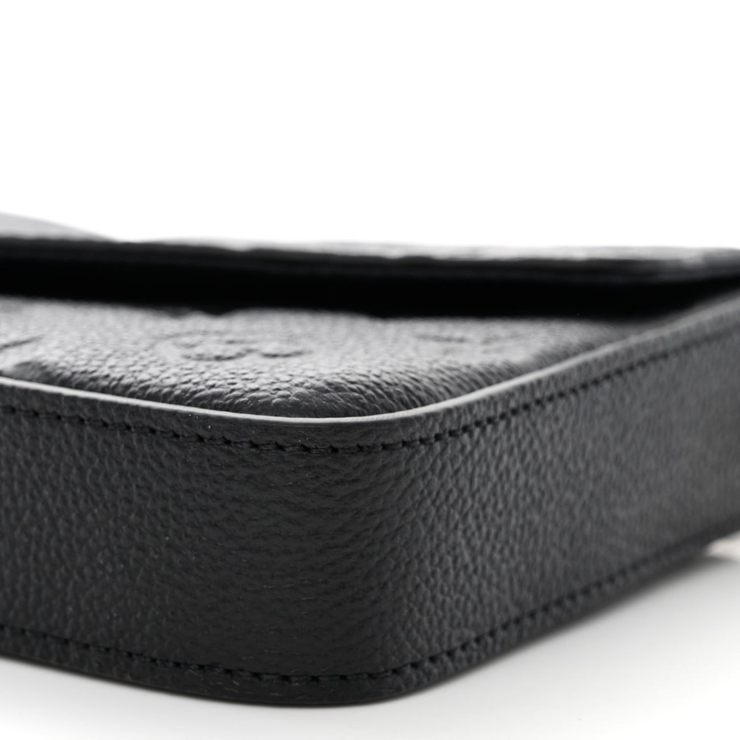 Empreinte Pochette Felicie Chain Wallet Black