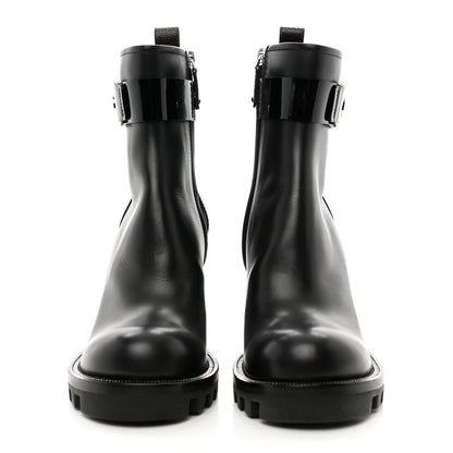 Louis Vuitton Calfskin Star Trail Ankle Boots 38 Black 2 of 14