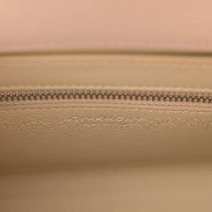 Givenchy Grained Calfskin Small Horizon Satchel Beige 6 of 10