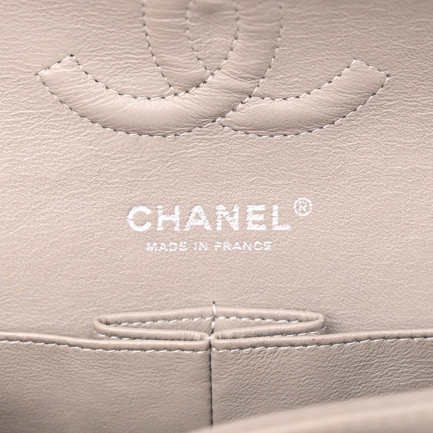 Chanel Striated Patent Quilted Medium Double Flap Gold 6 of 14