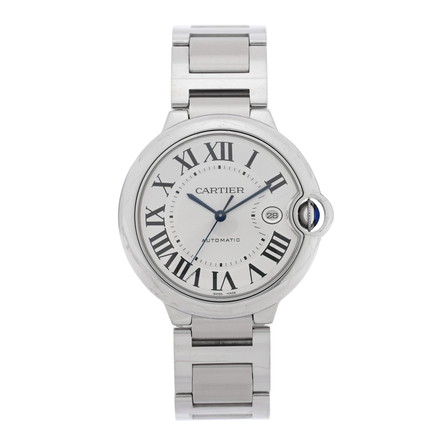 Stainless Steel 42mm Ballon Bleu De Cartier Automatic Watch