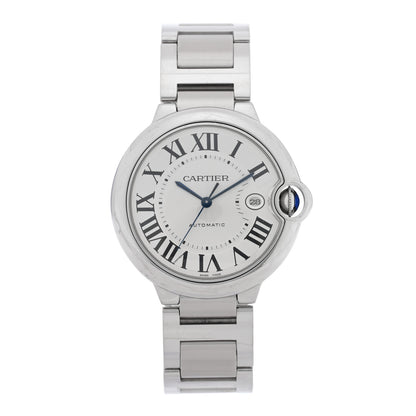 Cartier Stainless Steel 42mm Ballon Bleu De Cartier Automatic Watch 1 of 5