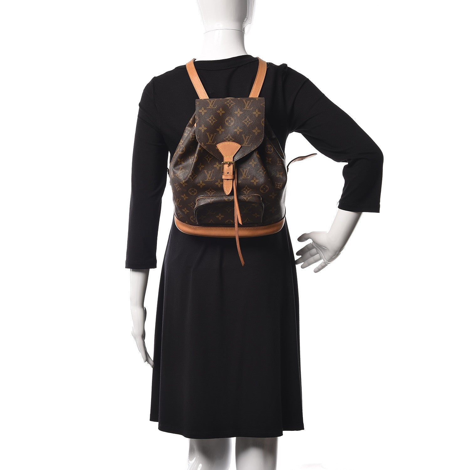 Louis Vuitton Monogram Montsouris MM Backpack 3 of 15