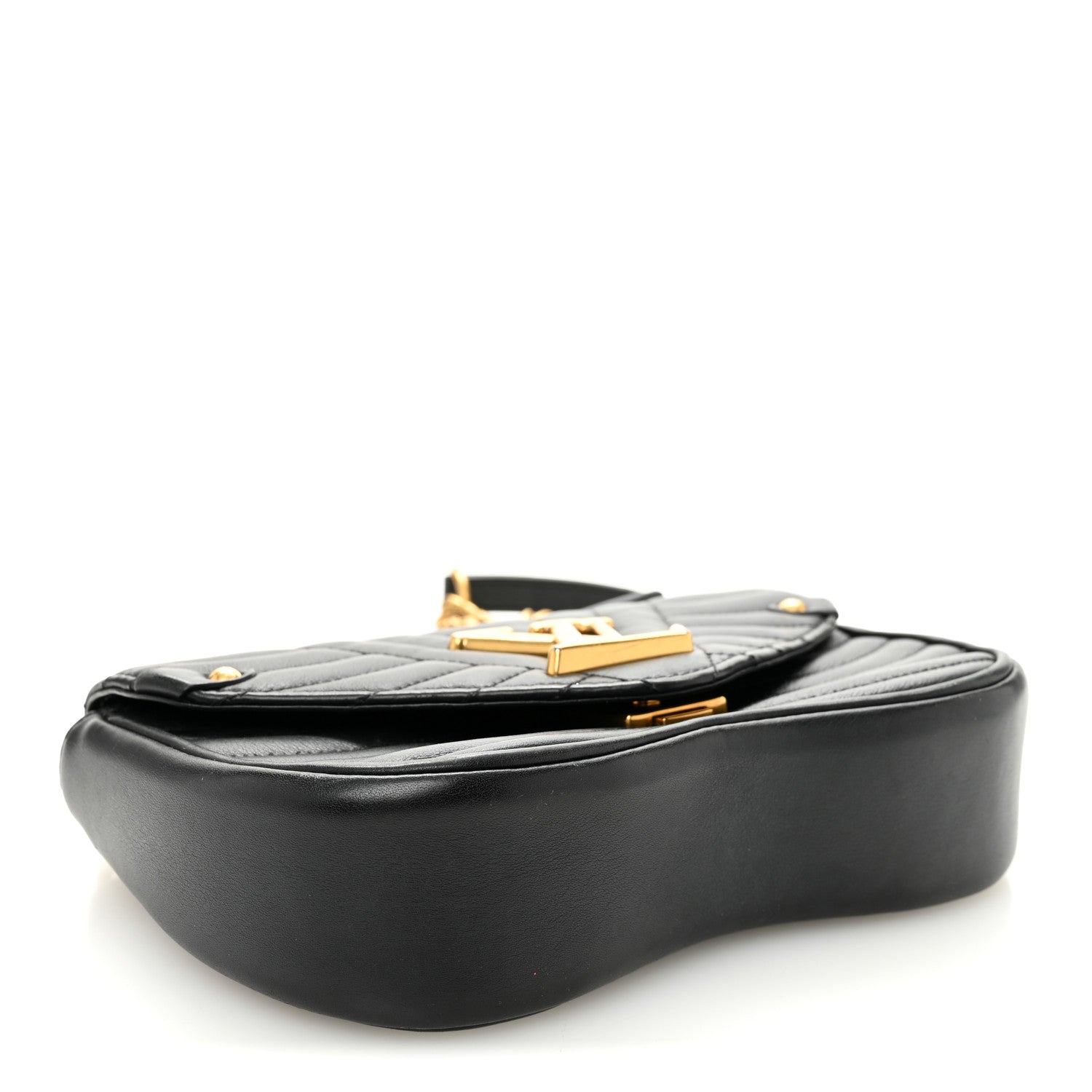Louis Vuitton Calfskin New Wave Chain MM Black 1882037 – FASHIONPHILE