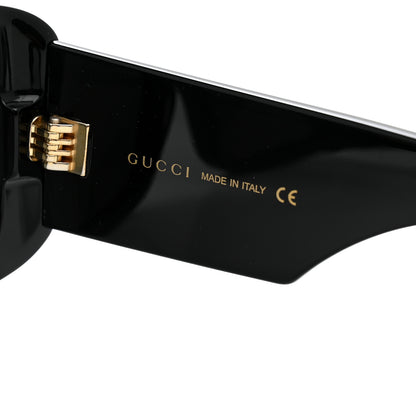 Gucci Acetate Square Frame Sunglasses GG1080S Black 5 of 7