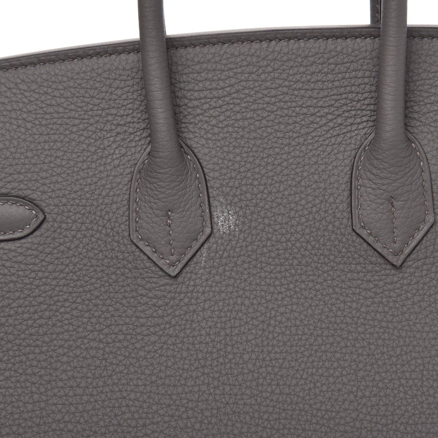 Hermes Togo Birkin 25 Etain 8 of 10