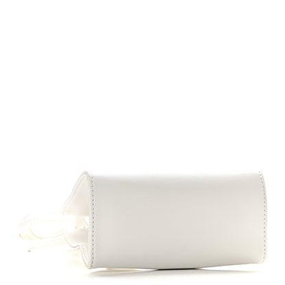 Telfar Vegan Leather Small Shopping Bag White 4 of 7