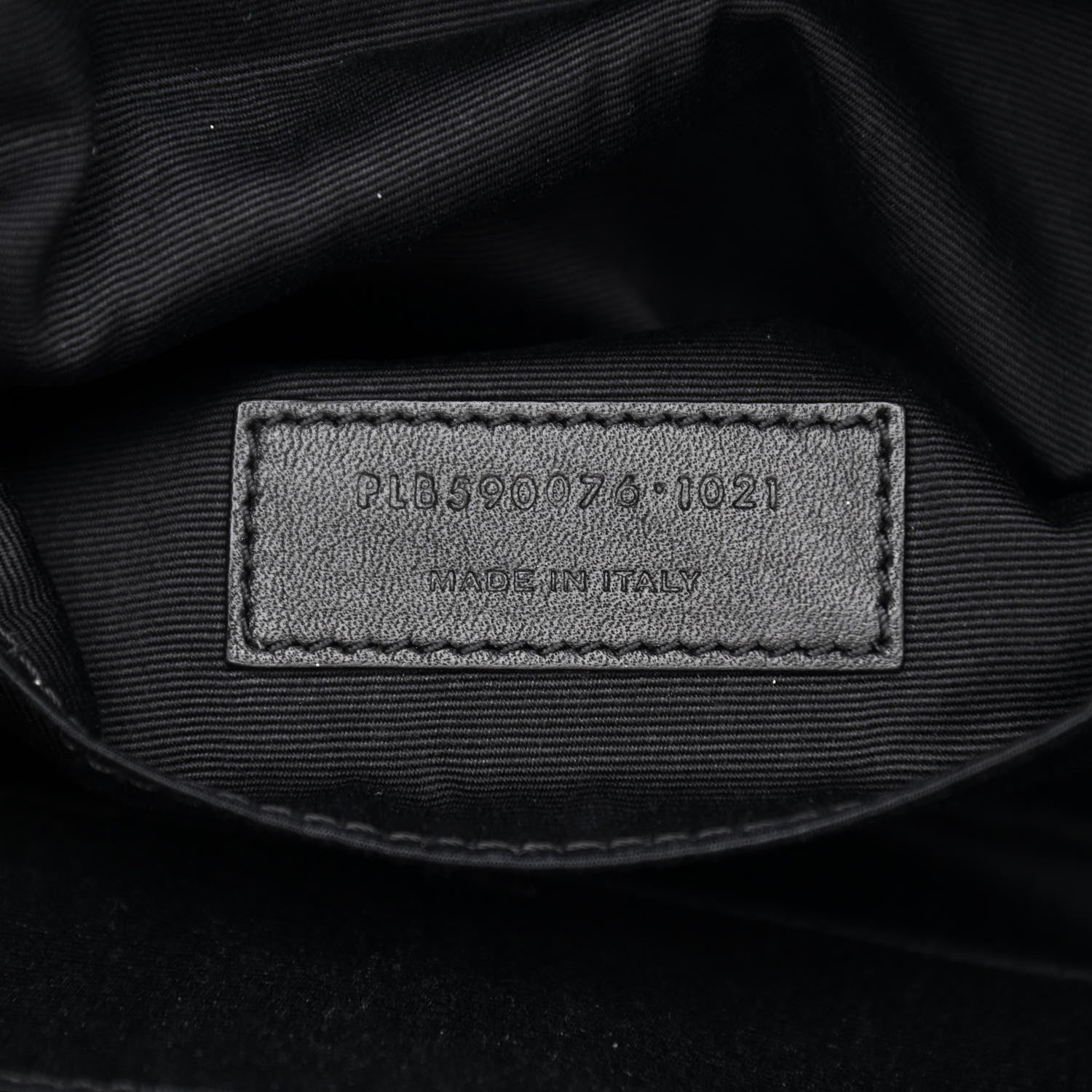 Saint Laurent Calfskin Monogram Belt Bag Black 7 of 10