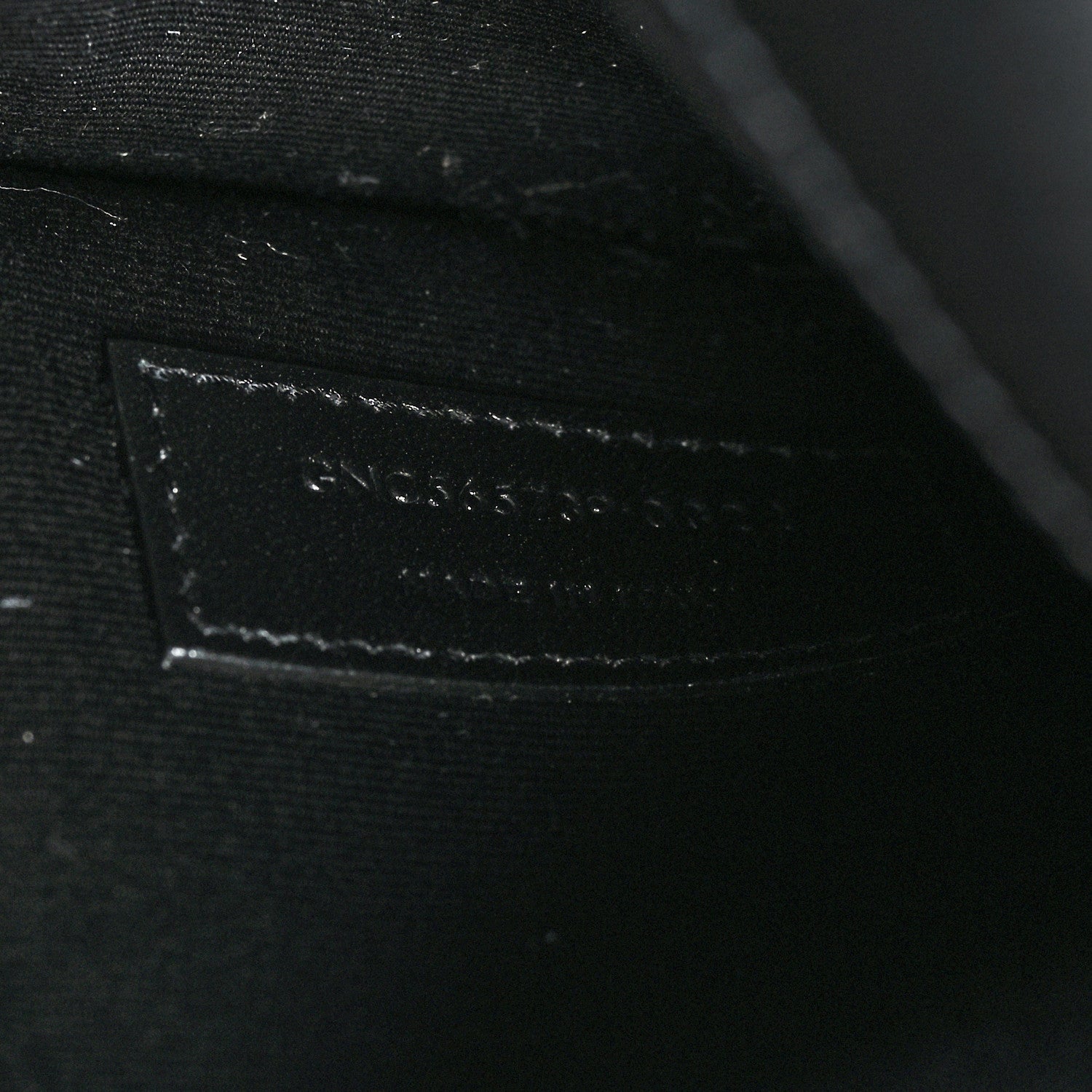 Saint Laurent Patent Classic Monogram Uptown Clutch Black 6 of 8