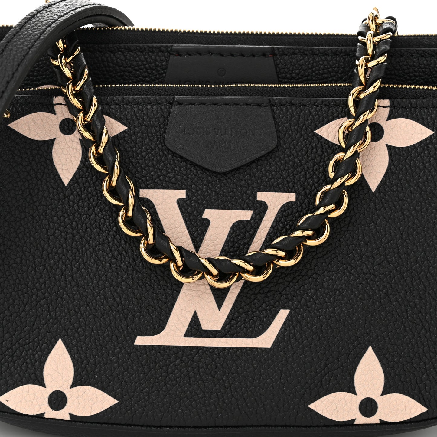 Empreinte Monogram Giant Multi Pochette Accessories Black Beige