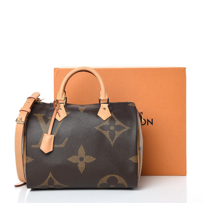 Louis Vuitton Reverse Monogram Giant Speedy Bandouliere 30 12 of 12