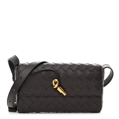 Bottega Veneta Nappa Intrecciato Mini Andiamo Crossbody Bag Fondant 1 of 10