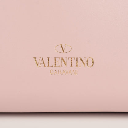 Valentino Garavani Vitello Rockstud Double Handle Tote Water Rose 6 of 8