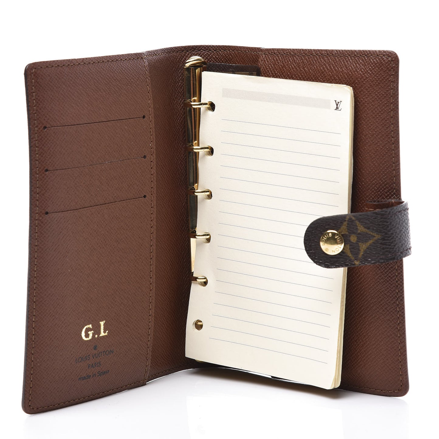 Monogram Small Ring Agenda Cover