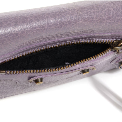 Balenciaga Agneau Classic Hardware Money Wallet Glycine 9 of 9