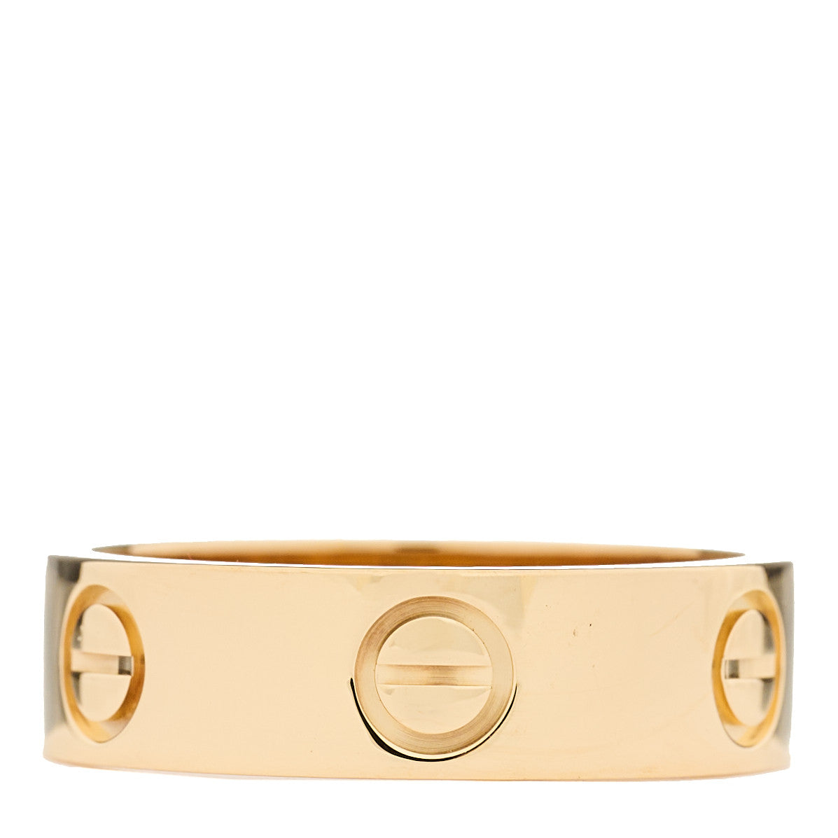 Cartier 18K Yellow Gold 5.5mm LOVE Ring 53 6.25 3 of 4
