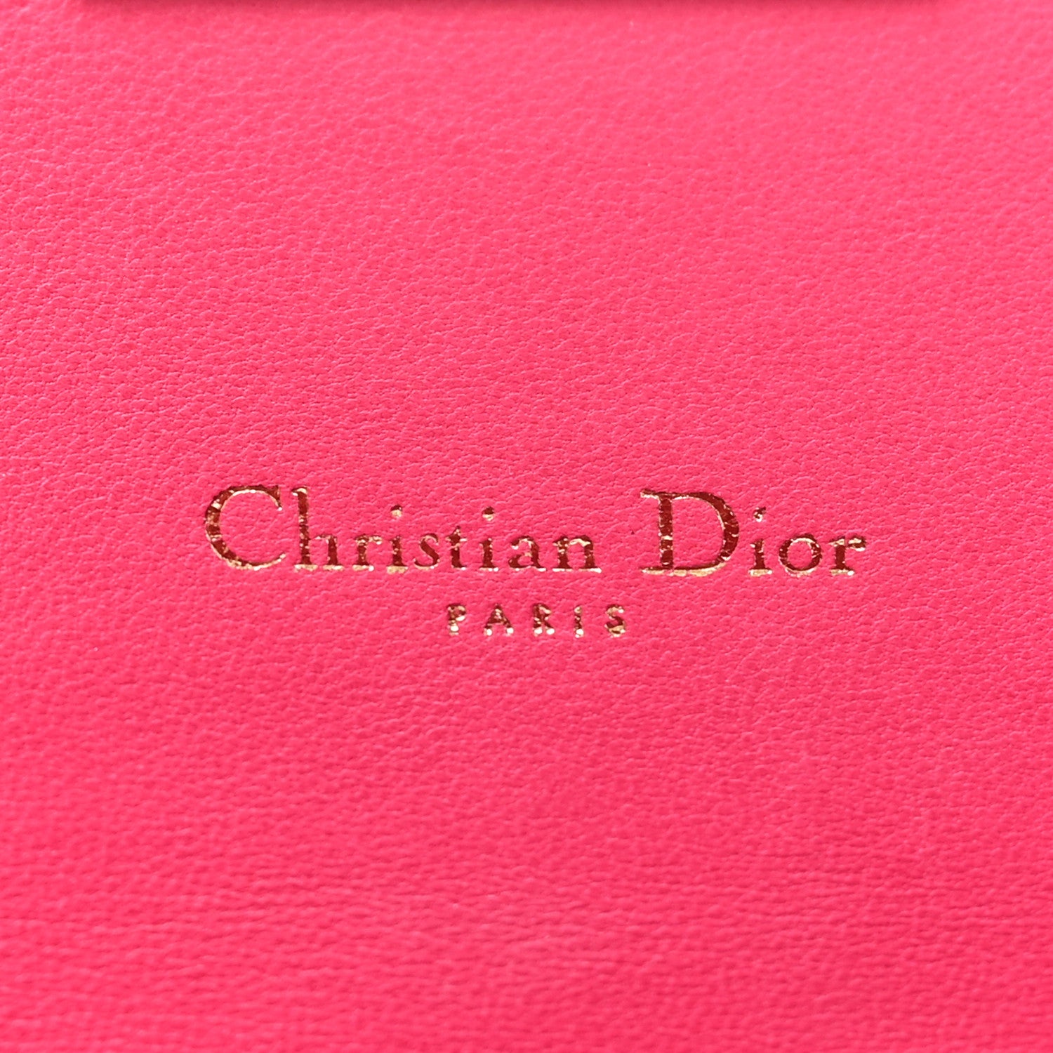 Christian Dior Lambskin Cannage Miss Dior Promenade Pouch Fuchsia 5 of 10