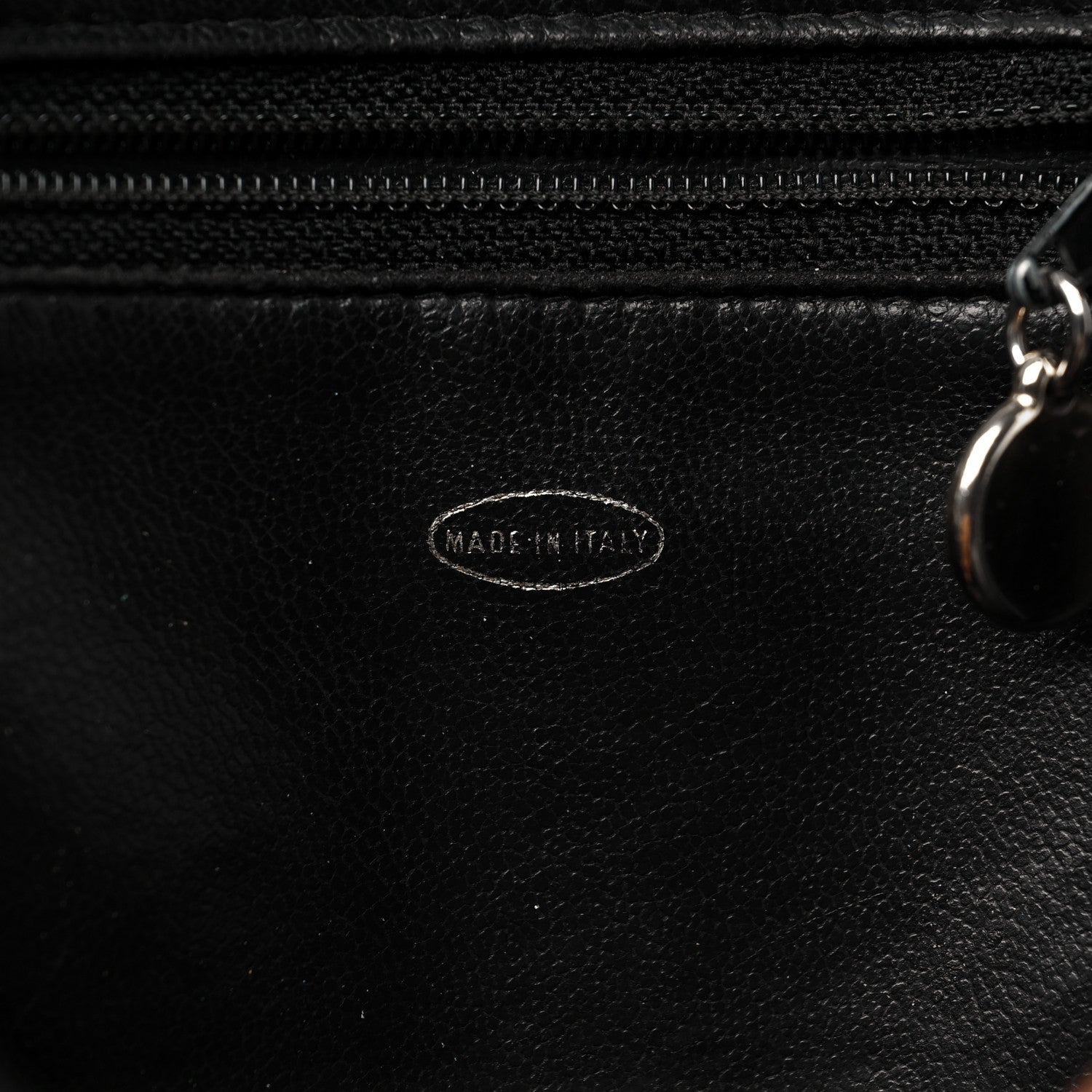 Chanel Caviar Quilted Round Shoulder Bag Black 6 of 15