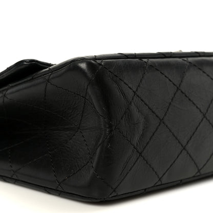 Chanel Aged Calfskin Quilted 2.55 Reissue 226 Flap Black 9 of 11