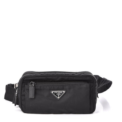 Prada Tessuto Nylon Belt Bag Black 1 of 11