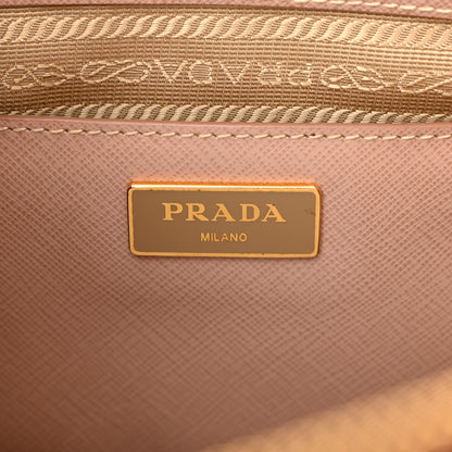 Prada Saffiano Medium Galleria Double Zip Tote Cammeo 6 of 10