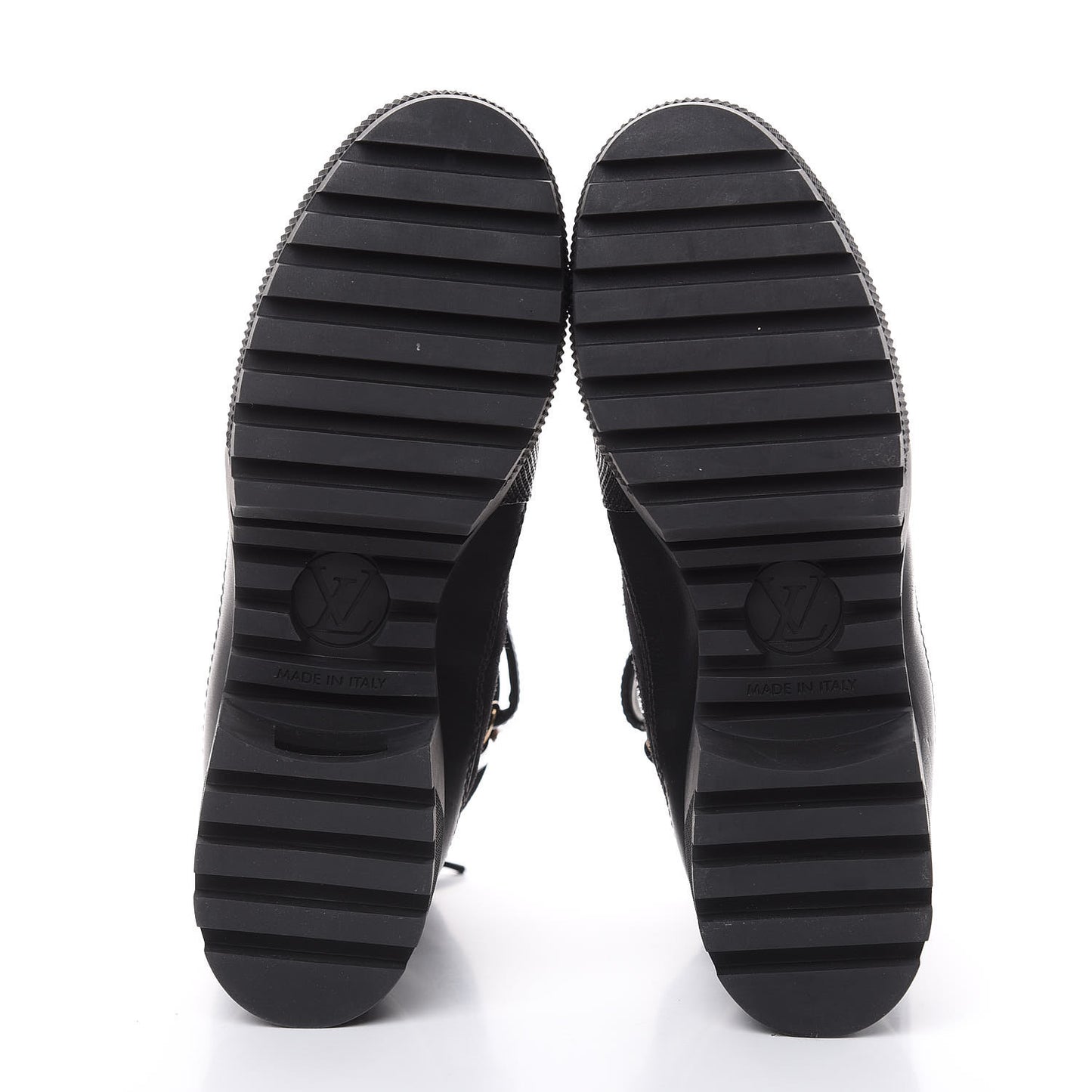 Suede Calfskin Laureate Platform Desert Boots 36 Black