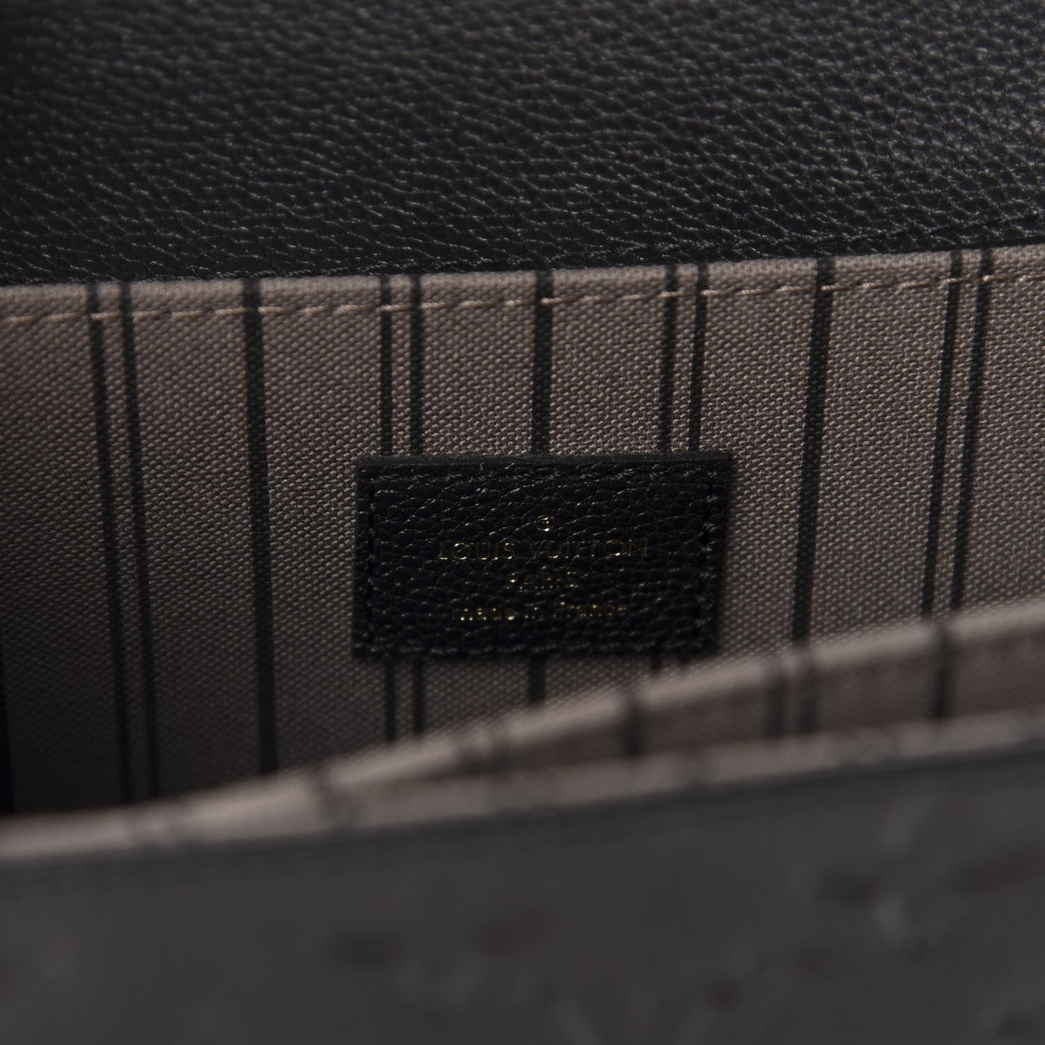 Louis Vuitton Empreinte Pochette Metis Black 8 of 9