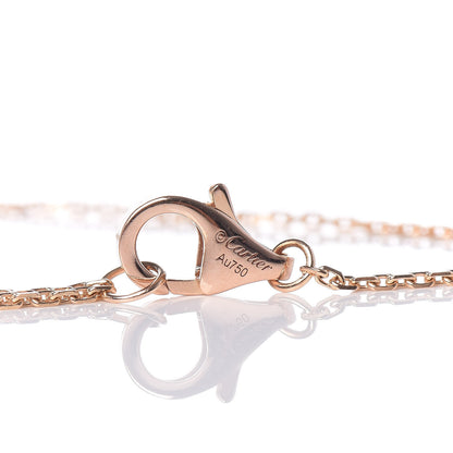 Cartier 18K Pink Gold Diamond XS D'Amour Bracelet 4 of 7