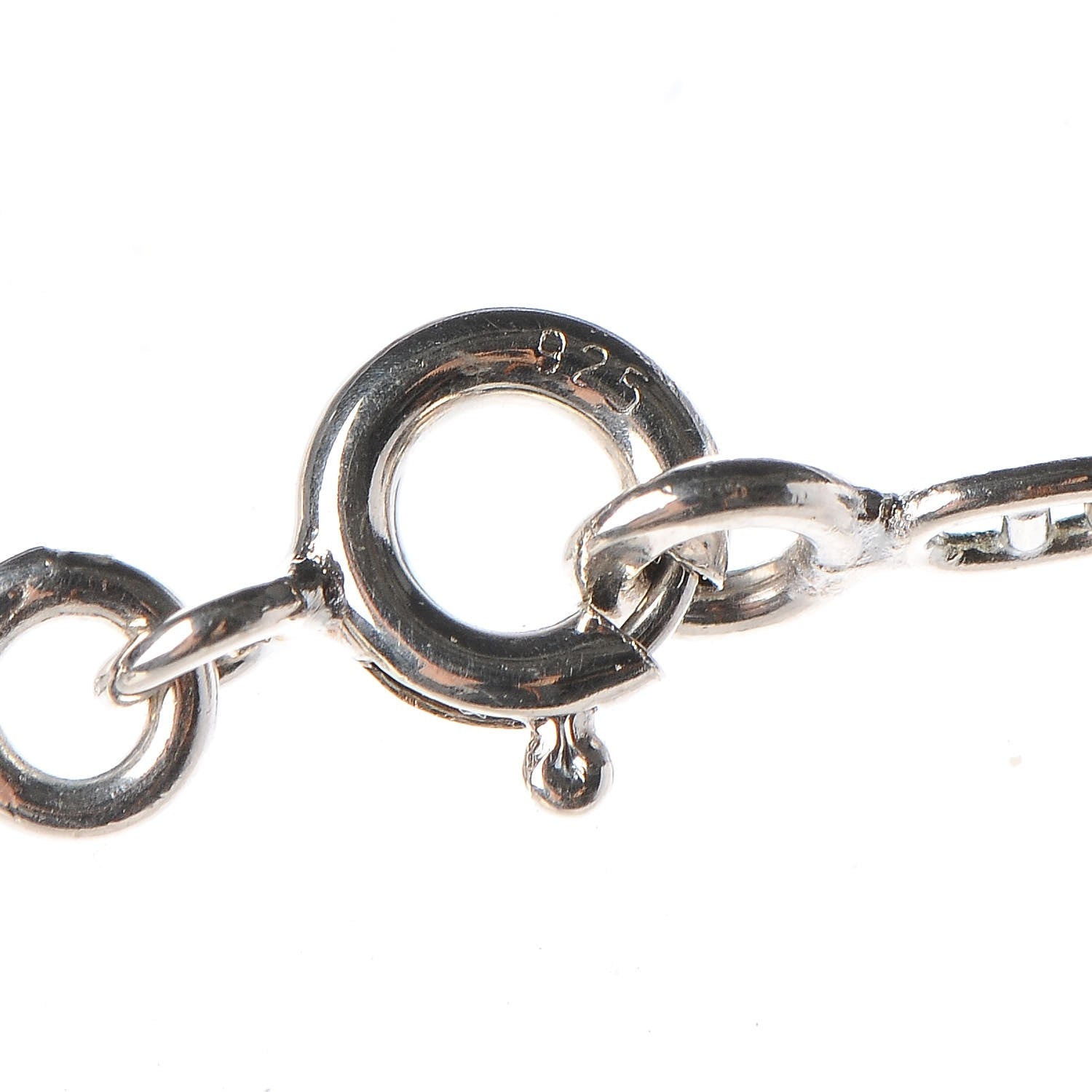 Hermes Sterling Silver Farandole Pendant Necklace 8 of 9