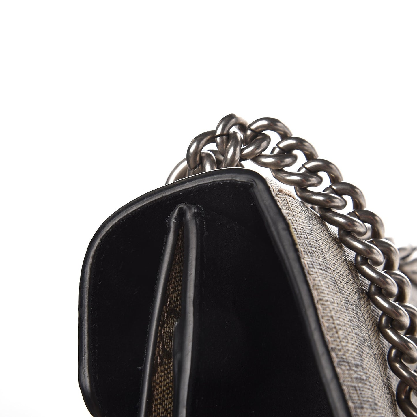 GG Supreme Monogram Mini Dionysus Shoulder Bag Black