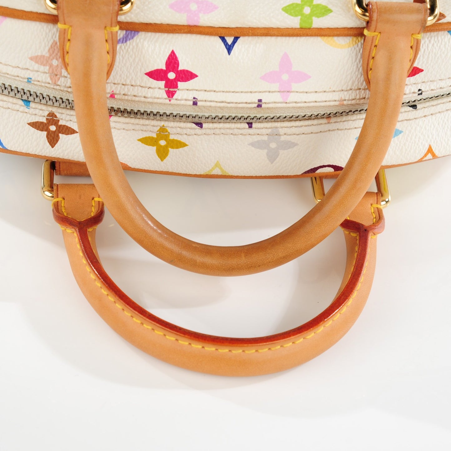 Monogram Multicolor Trouville White