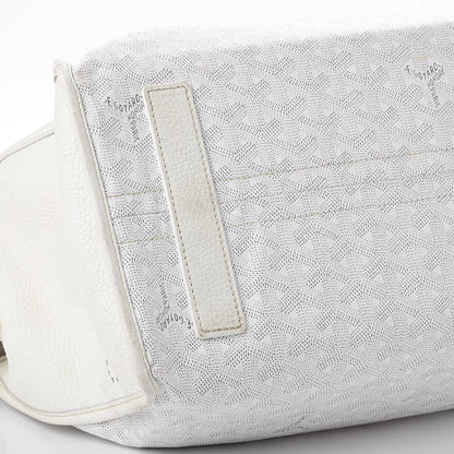 Goyard Goyardine Sac Hardy Pet Carrier PM White 12 of 16