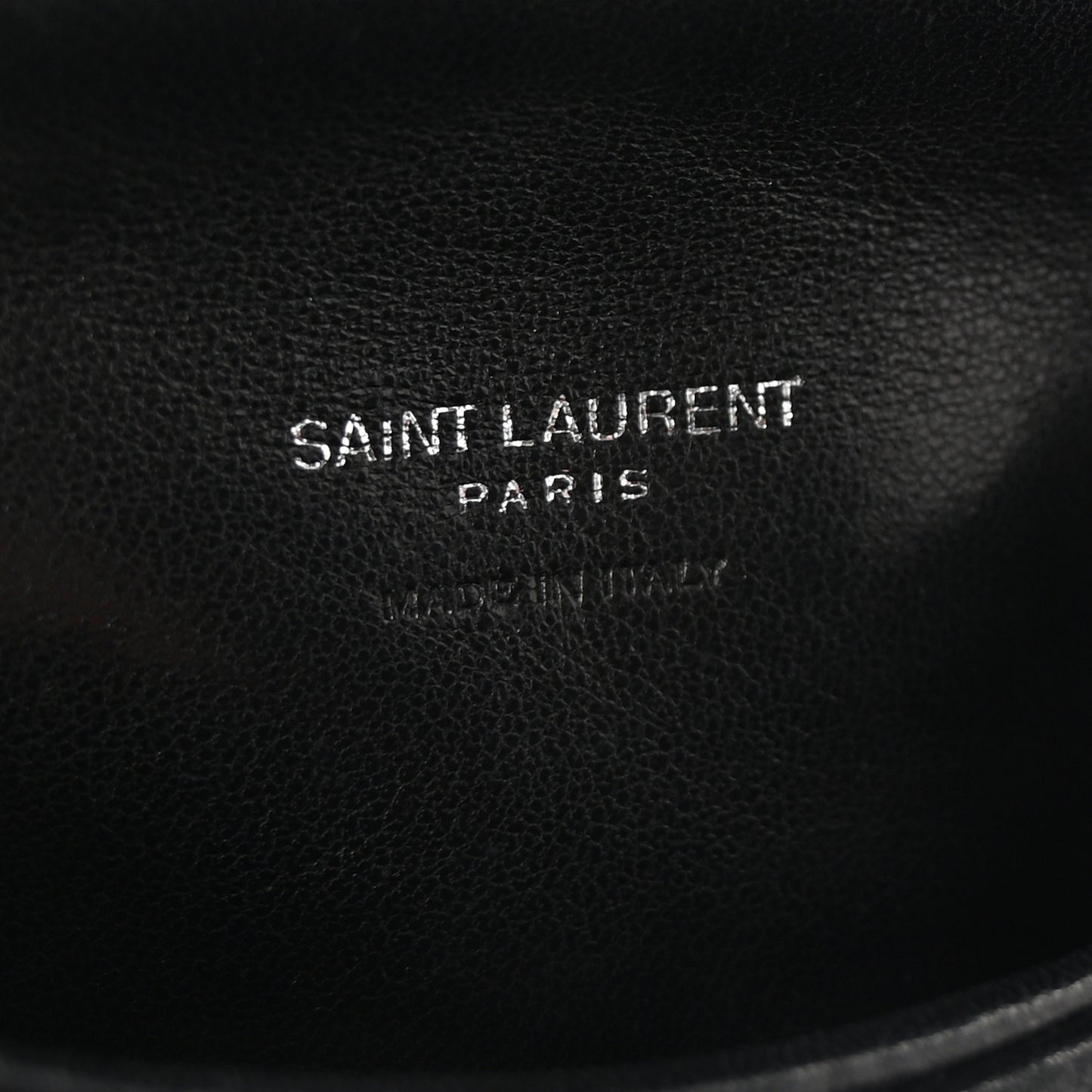 Lambskin Monogram Loulou Puffer Pouch Clutch Black